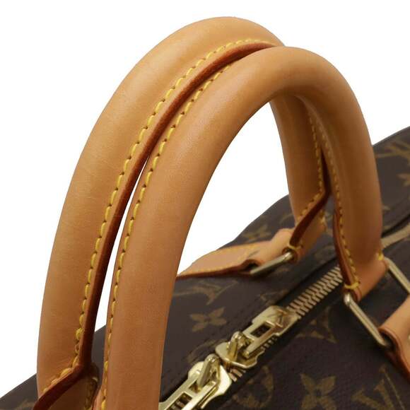 LOUIS VUITTON Authentic Brown Monogram Keepall 50 Boston Bag - Picture 6 of 10